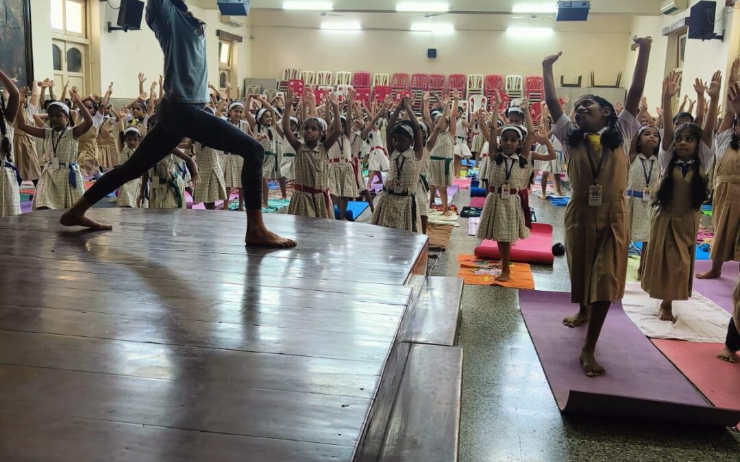Yoga Day held in Fort Convent School